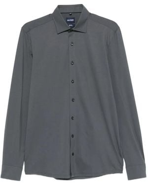 Olymp Long-Sleeve Button-Down Shirt - Grey