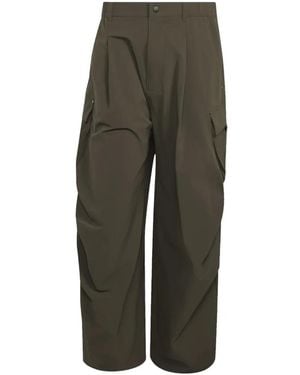 adidas Pleated Cargo Trousers - Green