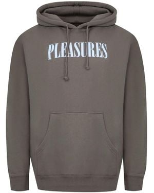 Pleasures House Blend Hooded Hoodie - Gray