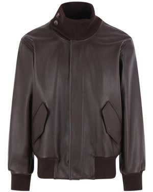 Loewe Zip-Fastening Jacket - Brown