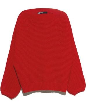 Bimba Y Lola Pullover Mit U-Boot-Ausschnitt - Rot