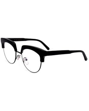 Marni Gafas Con Montura Redonda - Blanco