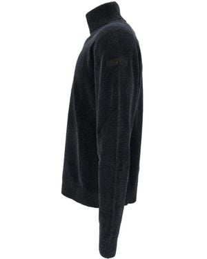 Rrd Velvet Turtleneck Sweater - Black