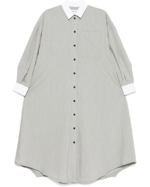 Enfold Vestido camisero Cleric - Gris