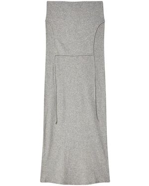 Eckhaus Latta Gonna Lunga Flip - Grigio