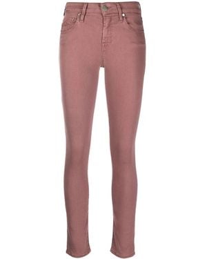 Jacob Cohen Mid-Rise Skinny Jeans - Red