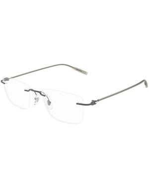 MONT BLANC EYEWEAR Occhiali Rettangolari - Bianco