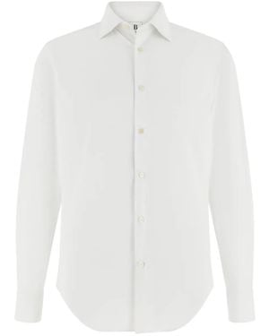 BOGGI Slim Fit Tokyo-Collar Shirt - White