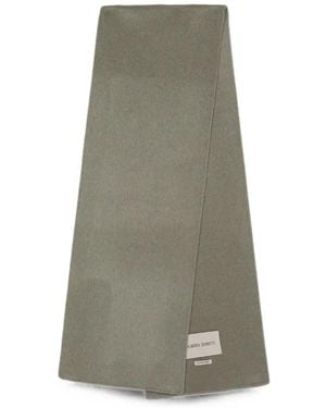 Alberta Ferretti Schal Mit Gebürstetem Finish - Grün