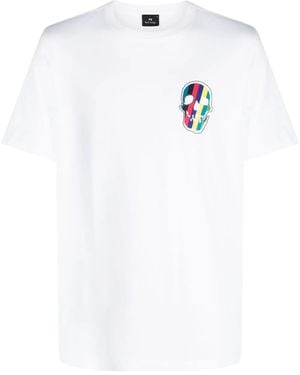 Paul Smith スカルパッチ Tシャツ - ホワイト