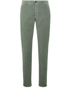 Slowear Cordhose Mit Eingefassten Taschen - Grün