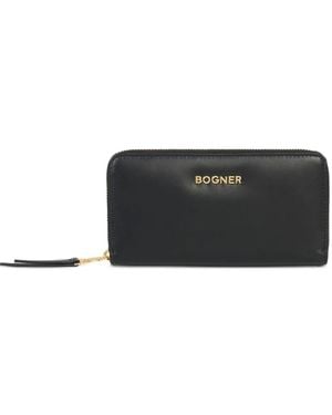 Bogner Loges Grandes Ela Leather Wallet - Black