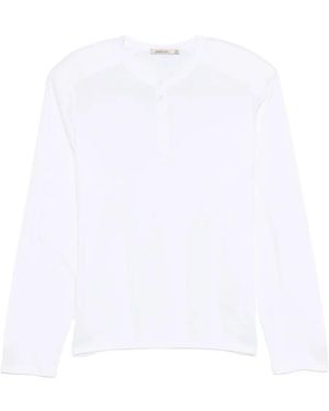 Paloma Wool Ryno B Langarmshirt mit Knöpfen - Weiß