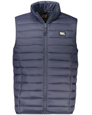 Roberto Cavalli Padded Quilted Gilet - Blue