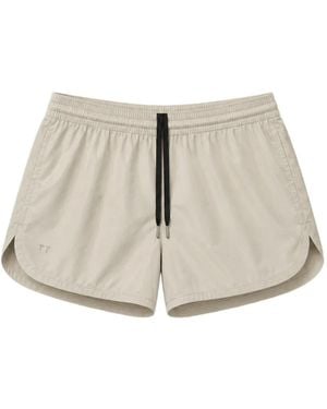 True Tribe Drawstring-Waist Swim Shorts - White