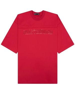 MASTERMIND WORLD Football Crew-Neck T-Shirt - Red