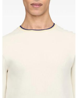 Y-3 X Wales Bonner Raglan-Sleeve Sweater - Natural