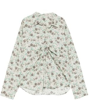 JNBY Floral-Print Blouse - White