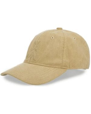 Patrizia Pepe Fly Corduroy Baseball Cap - Natural