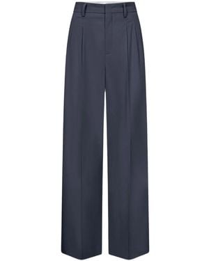 Rossi Pantalon Noa À Design Plissé - Bleu