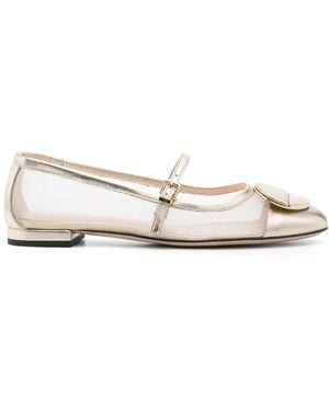 Evaluna Ballerinas Aus Mesh - Natur