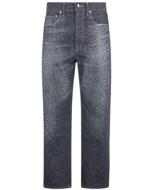 Roberto Cavalli Vaqueros Rectos Baby Jaguar - Azul