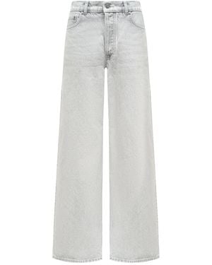 12 STOREEZ Vaqueros Anchos Con Bolsillo - Blanco
