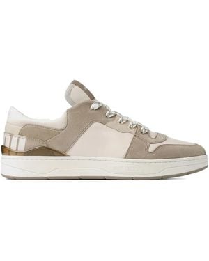 Jimmy Choo Zapatillas Florent con paneles - Blanco
