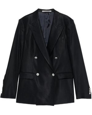 Tagliatore Double-Breasted Blazer - Black