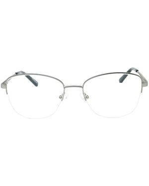 Adensco Lunettes De Vue À Monture Papillon - White