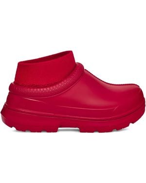 UGG Tasman X "Samba" Mules - Red