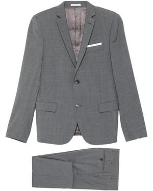 Daniele Alessandrini Single-Breasted Tailored Suit - Grey