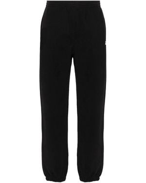 Patrizia Pepe Jersey Fleece Track Trousers - Black