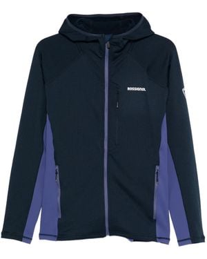 Rossignol Hooded Zip-Up Jacket - Blue