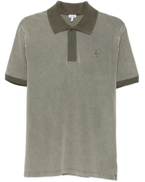 【送料&関税込】Loewe Grey Mohair Blend Polo Shirt Loewe Grey Mohair Blend Polo Shirt (LOEWE/ポロシャツ) GREY