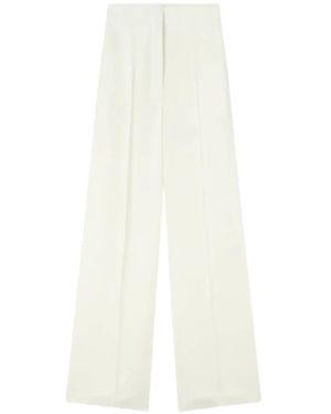 RETORI High-Waisted Wide-Leg Trousers - White