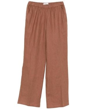 Faithfull the Brand Capriolla Straight-Leg Trousers - Brown