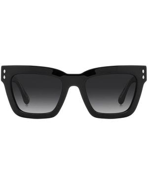 Isabel Marant Square-Frame Sunglasses - Black