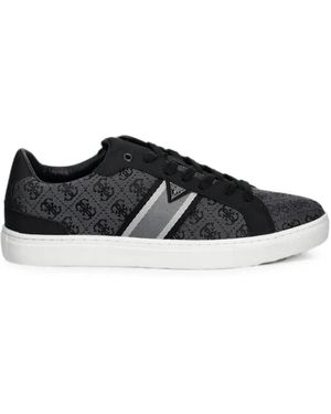 Guess Todi Ii Logo-Print Panelled Trainers - Black