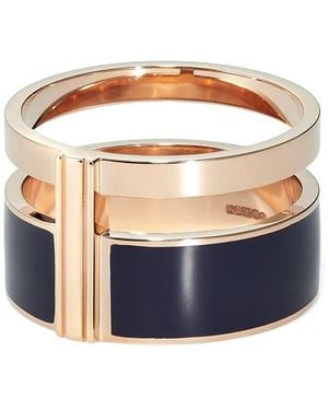 Repossi チャンキーリング 18kローズゴールド - ブルー