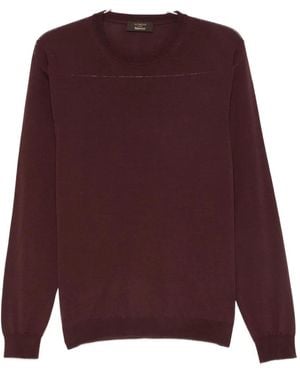 Zanone クルーネック セーター - パープル