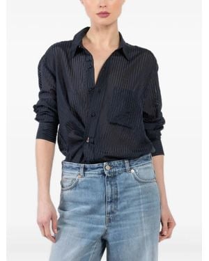 CISSA Stripe Shirt - Blue