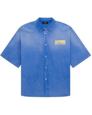Amiri 1994 Camp Shirt - Blue