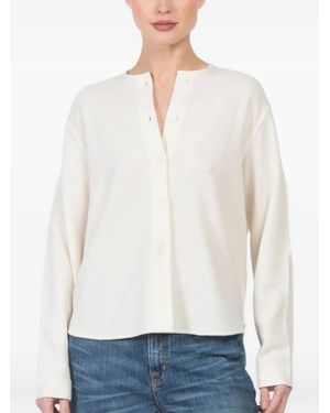 Oyuna Buttoned Cardigan - White