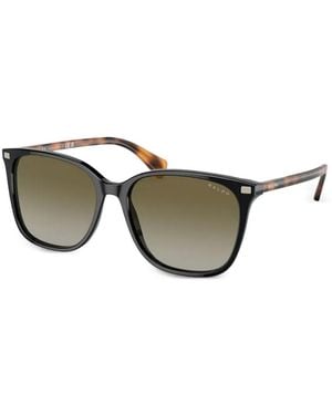 Polo Ralph Lauren Square-Frame Gradient-Lens Sunglasses - Metallic