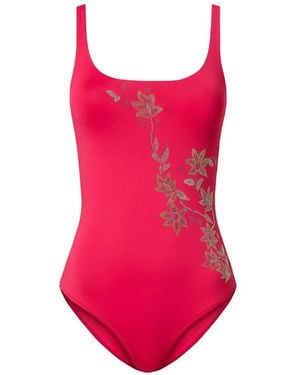 Twinset Studded Swimsuit - Pink