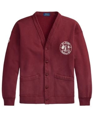 Polo Ralph Lauren Button Embroidered Cardigan
