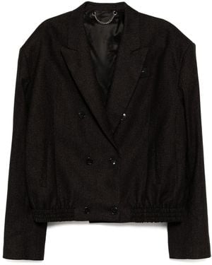 Martine Rose Double-Breasted Blazer - Black