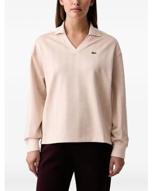 Lacoste Oversize Polo Shirt - Natural