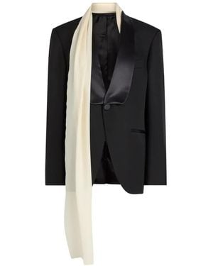 ARMARIUM Rania Single-Breasted Blazer - Black
